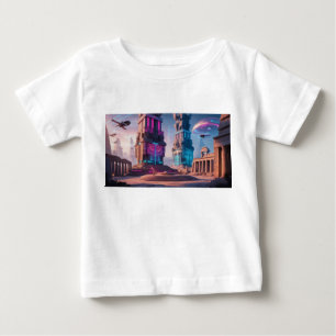 Camiseta Para Bebê 🔱 Antigos tempos: Designs Eternos para os Moderno