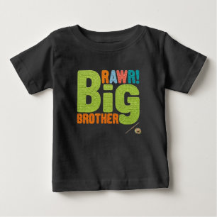 Camiseta Para Bebê anúncio de roupa do irmão mais velho 2026