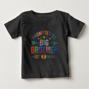Camiseta Para Bebê anúncio de roupa do irmão mais velho 2026