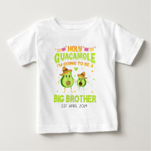 Camiseta Para Bebê Anúncio personalizado do Big Brother Avocado