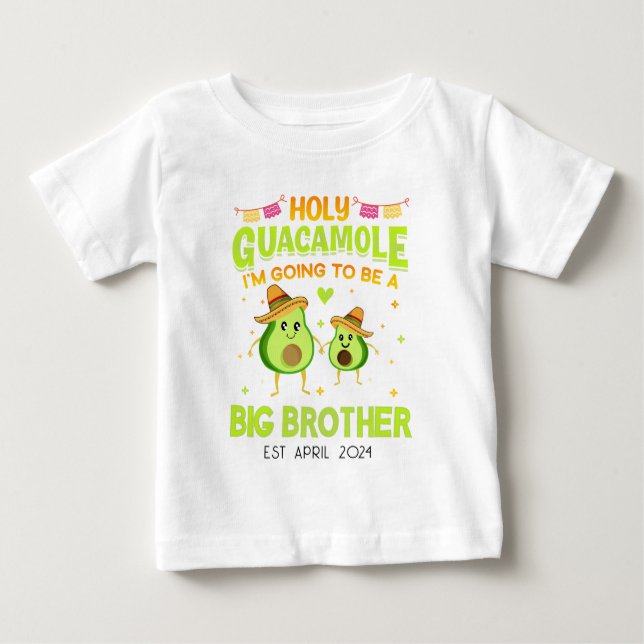 Camiseta Para Bebê Anúncio personalizado do Big Brother Avocado (Frente)