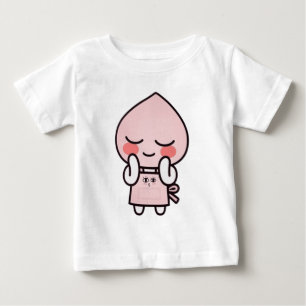 Camiseta Para Bebê Apeach kakao friends avental