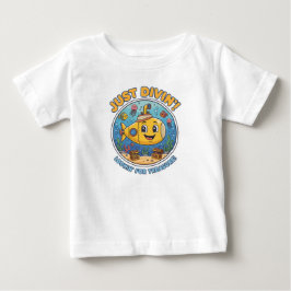 Camiseta Para Bebê Apenas Divino! Procurando Tesouro