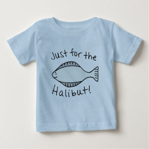 Camiseta Para Bebê Apenas para o alabote
