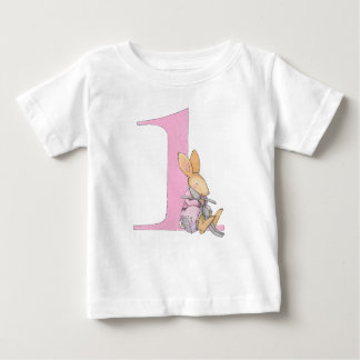 Camiseta Para Bebê Apenas um número 1