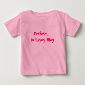Camiseta Para Bebê Aperfeiçoe… em cada maneira