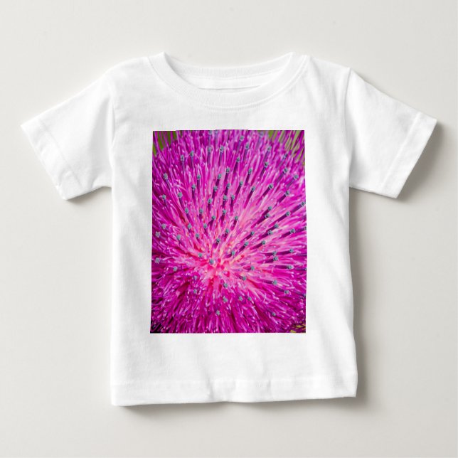 Camiseta Para Bebê Aperto do caroço do leite (Frente)