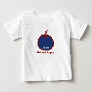 Camiseta Para Bebê Apple digital