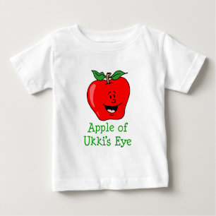 Camiseta Para Bebê Apple of Ukki's Eye