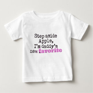 Camiseta Para Bebê Apple ventila o pai