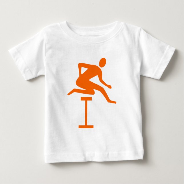 Camiseta Para Bebê Apresso - Laranja (Frente)