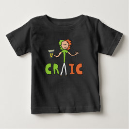 Camiseta Para Bebê Aproveite o Craic