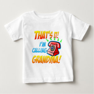 Camiseta Para Bebê Aquele é ele que eu estou chamando a avó
