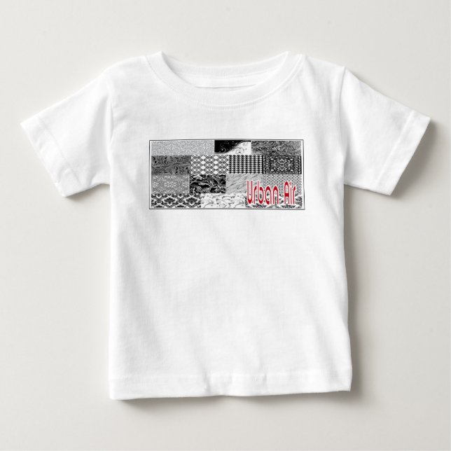 Camiseta Para Bebê Ar urbano (Frente)