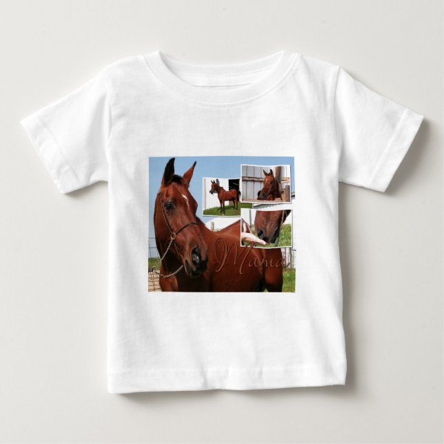 Camiseta Para Bebê Arabian Mama Comp (Frente)