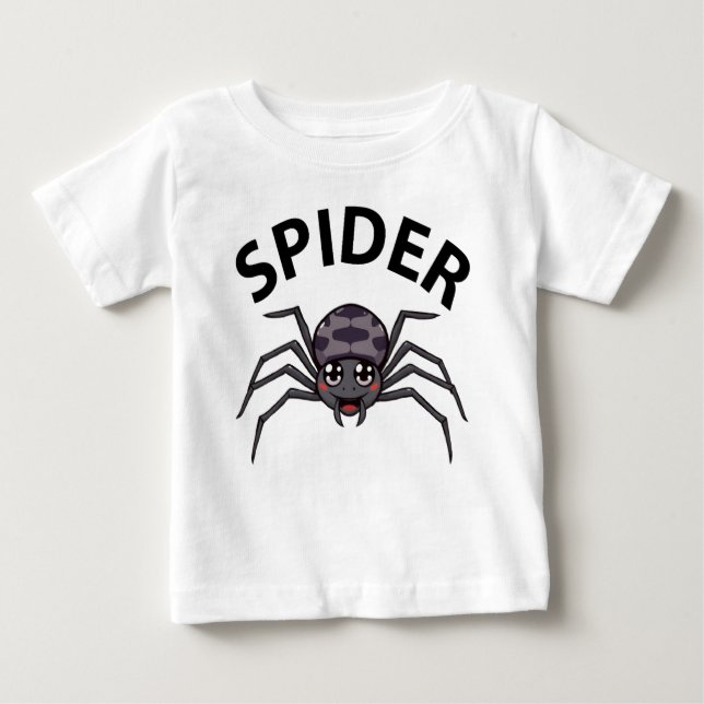 Camiseta Para Bebê Araignée (Frente)