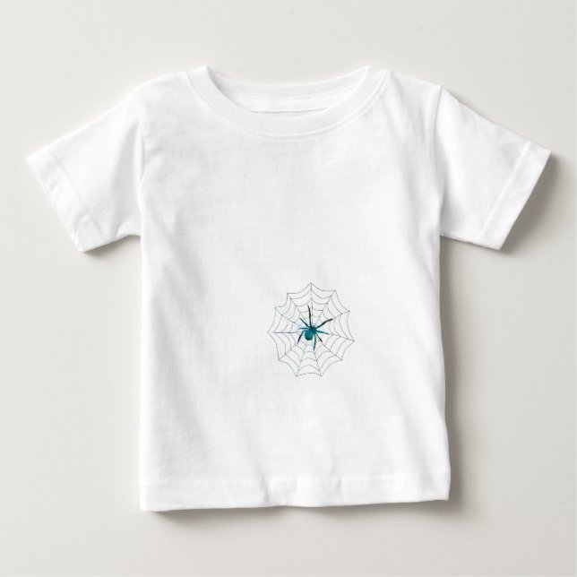 Camiseta Para Bebê Aranha (Frente)