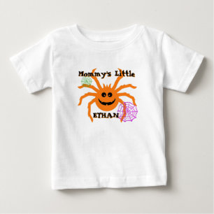 Camiseta Para Bebê Aranha Engraçada Halloween 2026personalizado para 
