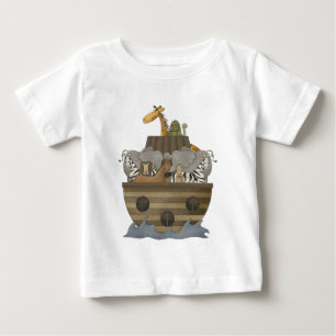 Camiseta Para Bebê Arca de Noah