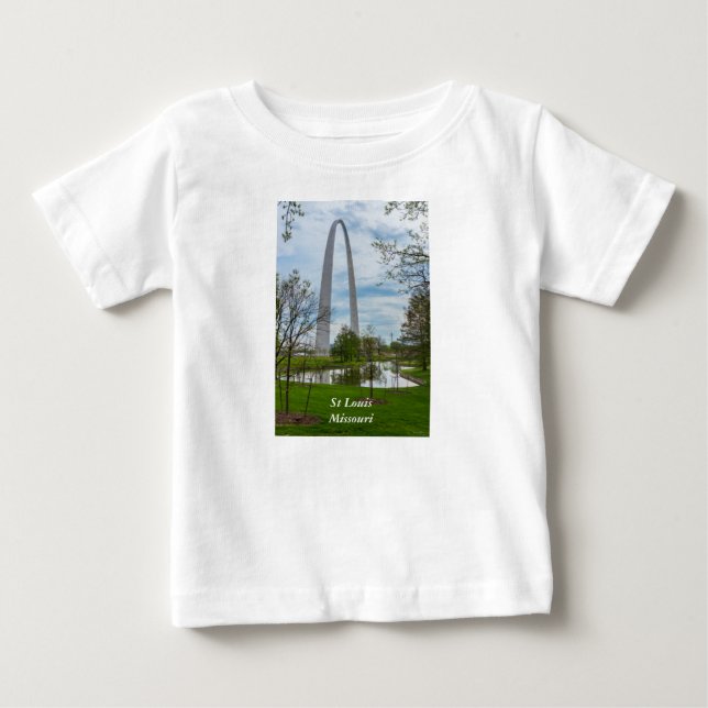 Camiseta Para Bebê Arca Do Parque (Frente)