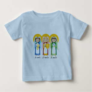 Camiseta Para Bebê Arcanjos