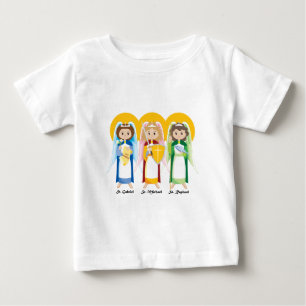 Camiseta Para Bebê Arcanjos