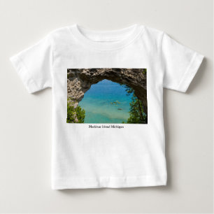 Camiseta Para Bebê Arch Rock Canoing