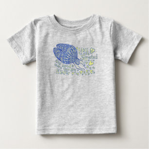Camiseta Para Bebê Archangel Michael Love & Support Custom Shirts