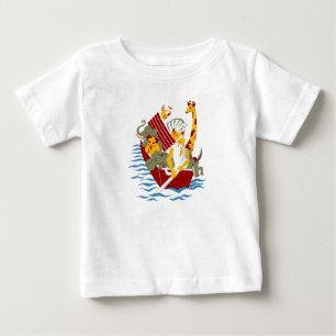 Camiseta Para Bebê Arco de Noah
