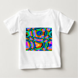 Camiseta Para Bebê Arco-íris