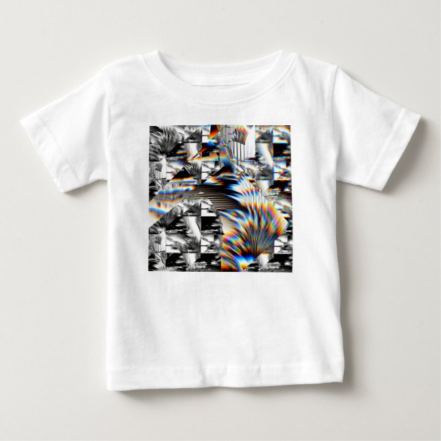 Camiseta Para Bebê Arco-Íris Assalto (Frente)