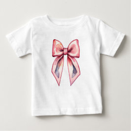 Camiseta Para Bebê arco rosa