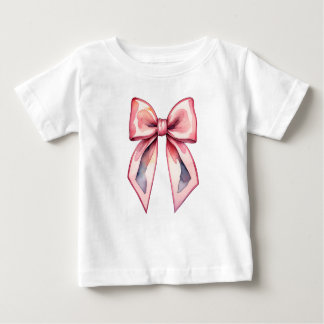 Camiseta Para Bebê arco rosa