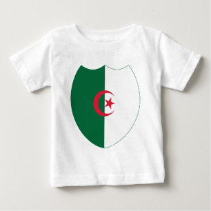 Camiseta Para Bebê Argélia/Algerie