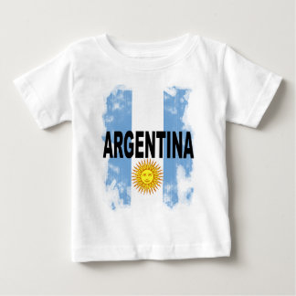 Camiseta Para Bebê Argentina