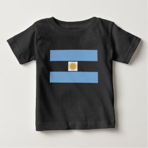 Camiseta Para Bebê Argentina