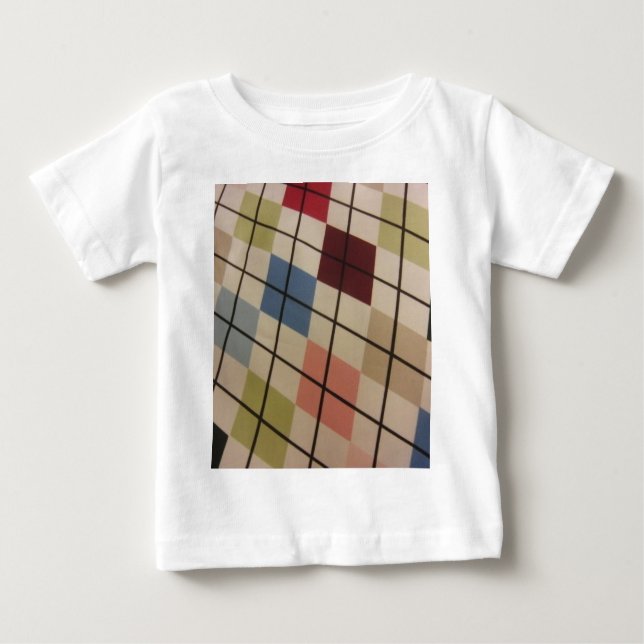 Camiseta Para Bebê Argyle (Frente)