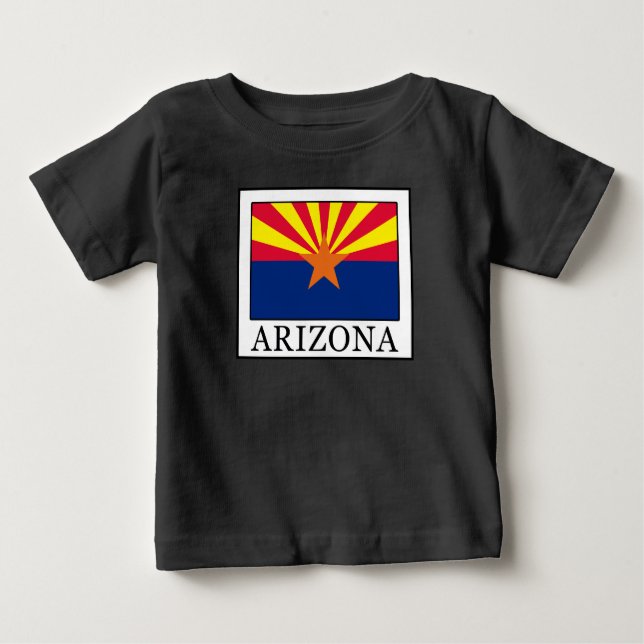 Camiseta Para Bebê Arizona (Frente)