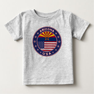 Camiseta Para Bebê Arizona