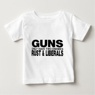 CAMISETA PARA BEBÊ ARMAS