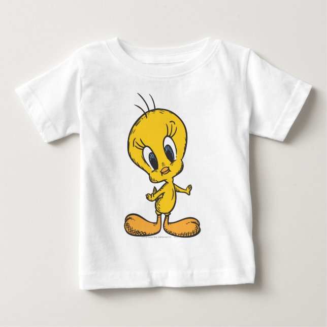Camiseta Para Bebê Armas abertas do TWEETY™ (Frente)