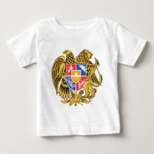 Camiseta Para Bebê armenia emblem