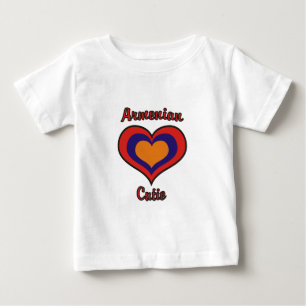 Camiseta Para Bebê Arménio Cutie