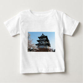 Camiseta Para Bebê Arquitetura Histórica de Construções de Castelos d