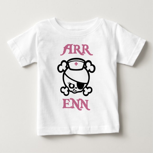 Camiseta Para Bebê Arr Enn (Frente)