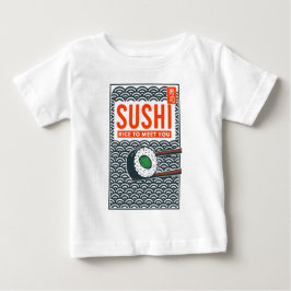 Camiseta Para Bebê Arroz para Conhecer Você