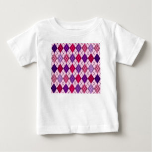 Camiseta Para Bebê Art Deco Argyle