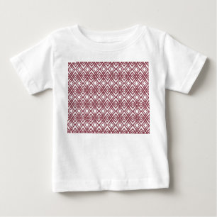 Camiseta Para Bebê Art Deco Diamantes