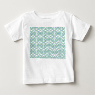 Camiseta Para Bebê Art Deco Diamantes