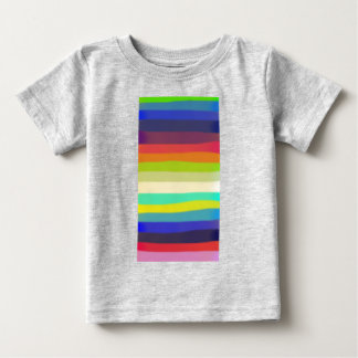 Camiseta Para Bebê Arte abstrata colorida 18